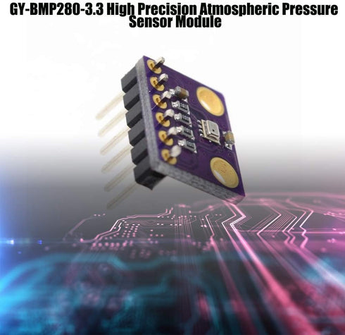 KOOBOOK 5Pcs GY-BMP280-3.3 High Precision Atmospheric Pressure Sensor Module