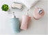 CSNBDMBBSH red1) Ceramic Soap Dispenser,Foaming Hand Soap Dispenser Refillable Hand Sanitizer Bottle, Bathroom, Kitchen