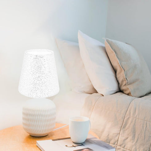 E27 LABRIMP Fabric Lampshade Lamp Shades Sequin Cloth Art Lampshade Floor Light Decorative Lamp Shade Cover Retro Floor