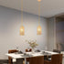 E26/E27 Modern Mini Crystal Pendant Light, Adjustable Gold Chandelier Flush Mount Ceiling Fixture for Kitchen Island