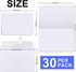 4x6, 30 Pack 30 Pack Blank Cards and Envelopes White Invitation Cardstock with Envelopes, Thank you Blank Greeting