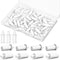 Psyqtsuary 100 Pcs Plantation Shutter, Plantation Shutter Repair Kit Repair Pins Shutters Fasteners