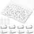 Psyqtsuary 100 Pcs Plantation Shutter, Plantation Shutter Repair Kit Repair Pins Shutters Fasteners
