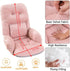 UEncounter Office Chair Cushions with ArmrestNon-Slip Rocking Chair Pad with High Back Support for Dining Dorm Floor