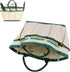 Shophubio Garden Kneeler Tool Bag with Multi Pockets, Heavy Duty Oxford Cloth Hanging Storage Pouch for Gardening Bench