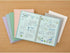 Midori 15330006 Ring Notebook, A5, Color Dot Square, Gray