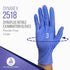 1 200 Dynarex DynaPlus Disposable Nitrile Exam Gloves, Powder-Free, Latex-Free, Strength + Value, Used by