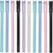 Maydahui 12 PCS Cat Rollerball Pens, Cute Cartoon Kitty Animal Pen, Black Gel Ink Smooth Writing for Cats Lovers
