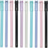 Maydahui 12 PCS Cat Rollerball Pens, Cute Cartoon Kitty Animal Pen, Black Gel Ink Smooth Writing for Cats Lovers