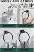 Towel Ring, Stainless Steel Hand Towel Holder,Modern Round Wall Hand Bathroom Washcloth Holder for Bathroom