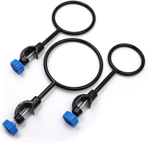 Laboratory Support Stand Clamps, Retort Clamp Support Ring Lab Stand Set