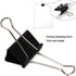 Extra Large 2.4 Inch Binder Clips, 30 Pack, Upgrade Big Paper Clamps for Office and Home Supplies