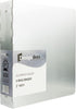 JAM PAPER Aluminium 2 inch Binders | Silver Aluminum 3 Ring Binder | Sold Individually