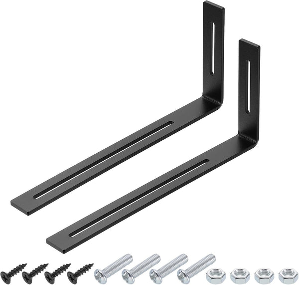uxcell 2Pcs Adjustable L-Shape Corner Brace, 130 x 300 x 30mm l