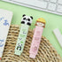Cute 4 Pcs Retractable Rubber Eraser with 4 Refills, Astronaut Peach Girl Unicorn Panda for Kids School Supplies