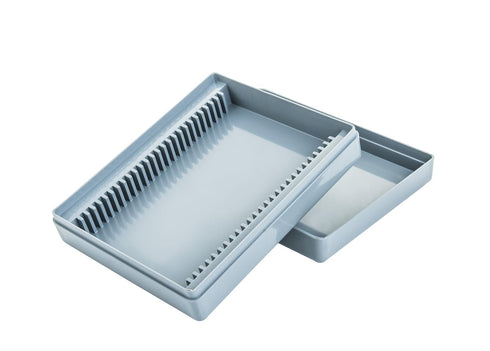 Eisco Labs Slide Box, Polystyrene, 25 Slides