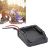 18V Adaptor Electric Cordless Tool Battery Packs, ABS Charger Base for Metabo