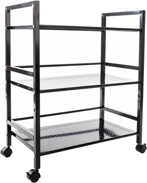 be current 3-Tier Cart,3-Shelf Utility Cart with Wheels Kitchen Island Trolley Serving Storage Shelf,Metal Rolling