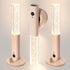HAANGWAN Motion Sensor Night Lights Indoor, Rechargeable Night Lights Wall Sconces Wooden Set