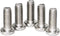 100 Pcs M3-0.50 x 16mm Button Head Socket Cap Screws, Passivated 18-8 Stainless Steel, Easy-use Storage Case