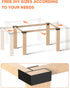 sogiv 4 3-Way 1.6"x3.6" Heavy Duty Workbench Bracket Kit, Pcs Right Angle Corner Brackets for DIY Custom Workbenches