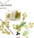 Binder Paper Clip, 30 Cute Cactus Paper Clips for Creative Decoration in Home, School, and Office (B)