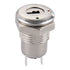 Baomain On-Off Keyswitch Keylock Switch - 11mm Mounting Hole Size, Pack of 2 with Keys