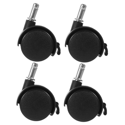 2sets 4pcs*2 Dolly Wheels Replacement Small Caster Wheels for Heavy Duty Garden Cart