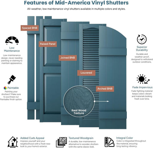 3" 008 (4/Bag) Shutter-Lok's for Vinyl Shutters, Clay