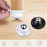 Self Adhesive Caster Wheels for Furniture, 0.8 Inch Low Profile Swivel Wheels, 360 Degree Rotating, Black, 8 Pack