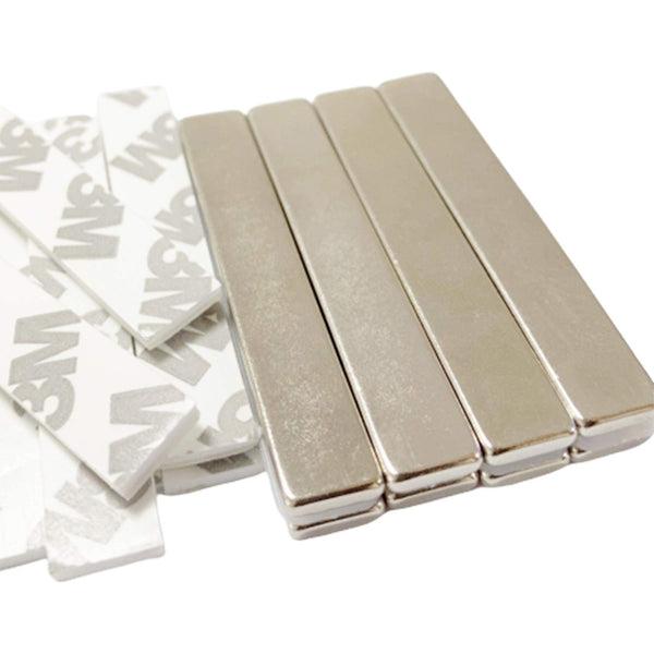 UCINNOVATE Neodymium Magnets, 8 Pack Strong Rare Earth Magnets with Adhesive Backing, Heavy Duty 60 x 3mm