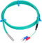 K Type Thermocouple, Waterproof Silicone Temperature Sensor with Soft Cable, Green 5x30mm Stainless Steel Probe