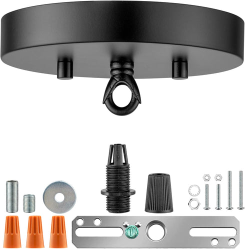 Qc Ceiling Light Cover Plate, 6 inch Canopy Kit for Chandelier and