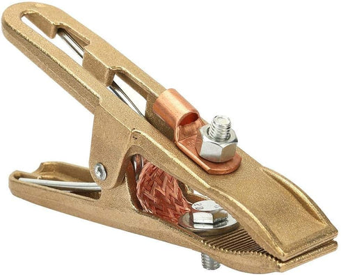 Fafeicy Welding Ground Clamp - Brass Material A Shape Ground Clamp for Welding Machine in Shipyards, 500A