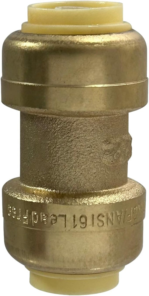5 Pcs XFITTING Push Fit 3/8 Inch Coupling, 3/8" Push Fit