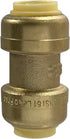 5 Pcs XFITTING Push Fit 3/8 Inch Coupling, 3/8" Push Fit