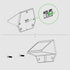 SL179, Classy Caps Solar Deck & Wall Lights, Model White - High Performance, Energy Efficient, Weather-Resistant