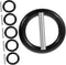 6 Sets Pin and Ring Lock Ring Wrench Drive Socket Retainer with O-ring Ring Clips Retaining Rings Electric Stainless
