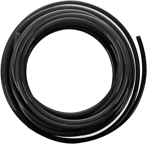 Beduan Pneumatic Tubing Pipe 5/32" OD Black Air Compressor PU Line Hose for Fluid Transfer
