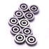 Atoplee V Groove Ball Bearings - 10pcs 3x10x3mm HCS 603VV Deep Pulley Wheels Roller Bearing