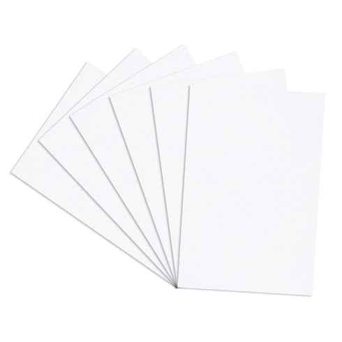 Kinlink White ABS Plastic Sheet 8" x 12"x 0.04" Flexible Moldable DIY Materials for Home Decor