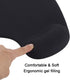 Ergonomic Computer Mouse Pad with Wrist Rest Support, Non-Slip PU Base for Pain Relief at Home Office