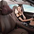 Ergocar Car Neck Support Pillow with Premium Quality Memory Foam - Reduce Strain On Back, Shoulders and Neck Support