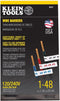 Klein Tools 56251 Wire Marker Book, 120/240V 3 Phase, 1-48