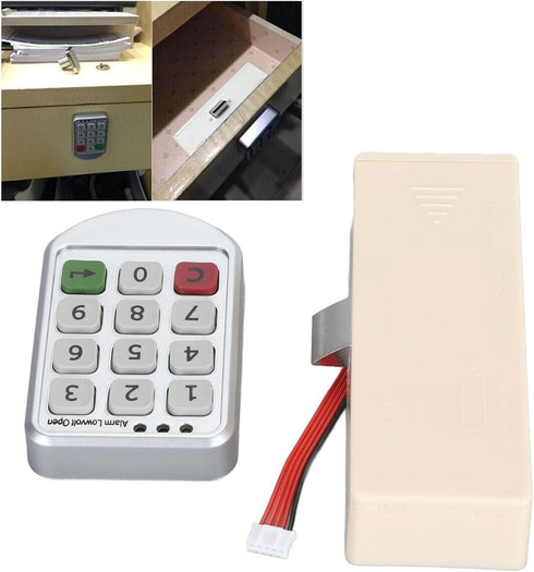 Electronic Coded Lock, High Security Digital Password, Wide Applications, Easy Installation, for TV cabinets, Bedside
