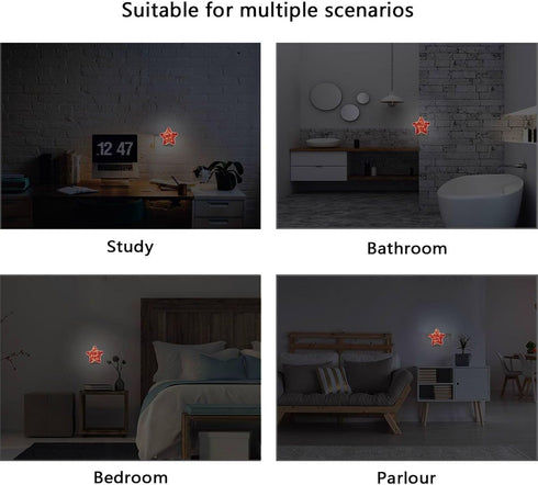 Pfrewn Happy New Year Night Light Plug in for Kids Adults Boys Girls Babies Winter Snowflake Night Lights Led Auto