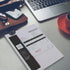 Miseyo Self Inking Paid Stamp with Date, Check Number, Amount - Red Ink
