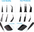 YHYZ 6pcs Set, Set Precision Tweezers Premium Anti-Static Stainless Steel ESD Tweezers Kit for Electronics