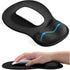 EooCoo Ergonomic Mouse Pad with Gel Wrist Rest Support, Middle Concave Design for
