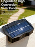 Generic Solar Wall Washer Light, RGB Color Changing LED, Solar Powered, Auto On/Off, Waterproof, for Patio, Garden